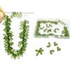 Зеленые подвески-листья для изготовления украшений своими руками – Прозрачные акриловые бусины для рукоделия, Подвески в стиле природы для серег, браслетов