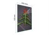 GLASS CUTTING BOARD 35x52 Christmas