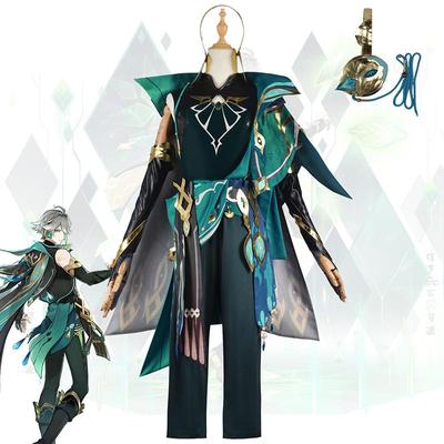 Genshin Impact Cos Alhaitham Cos одежда Xu Ya Grass Country Hatham Tignari одежда для косплея