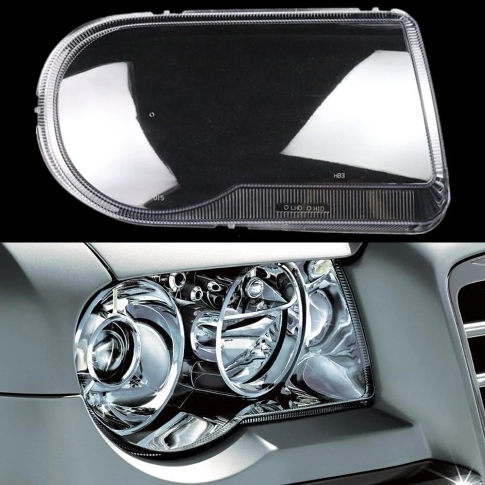 Крышка фары автомобиля Для Chrysler 300C 2003 2004 - 2007 2008 2009 2010 Замена крышки фары Автомобильный корпус Абажур