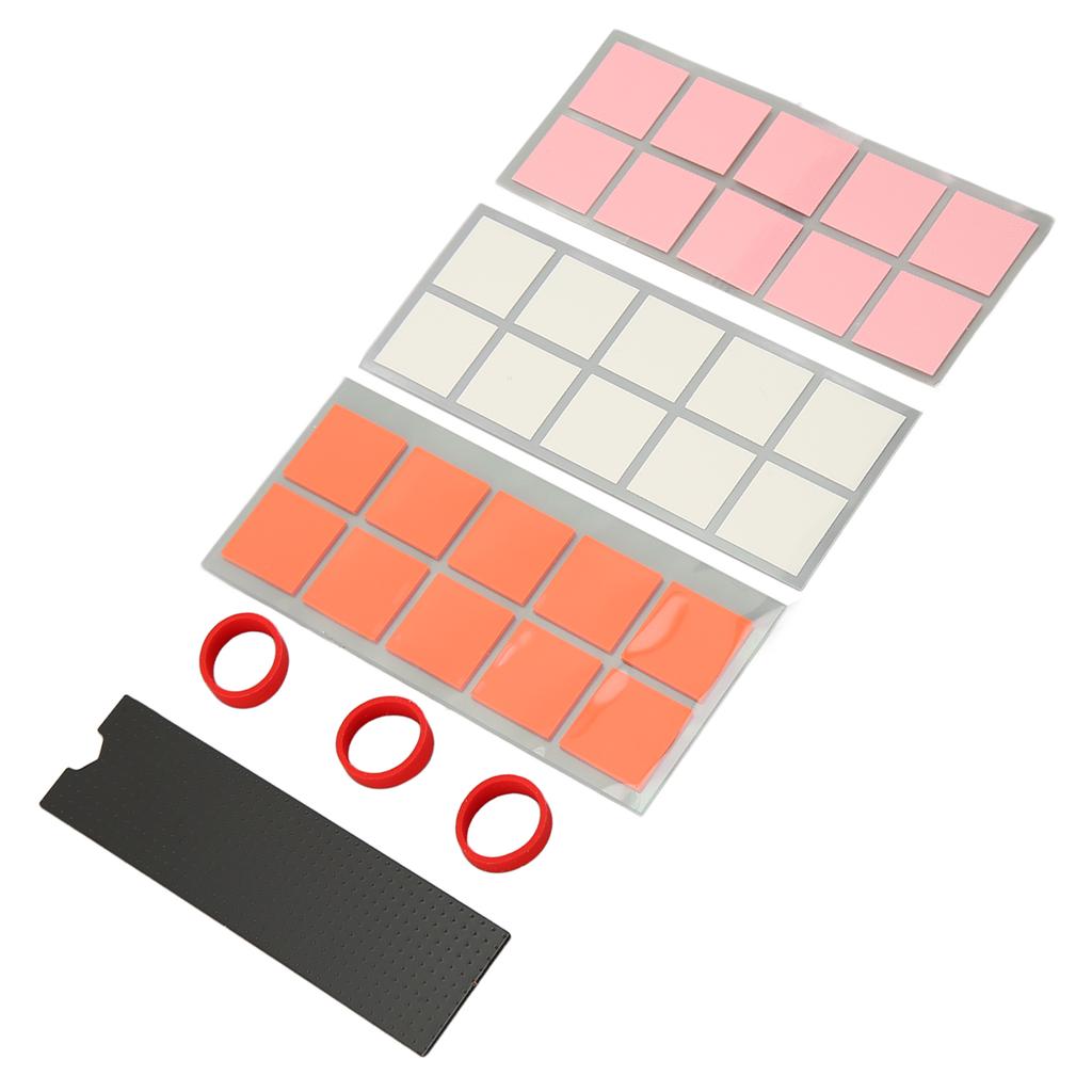 Радиатор M.2 для ноутбука с термопрокладкой Быстрое эффективное рассеивание тепла Радиатор M.2 Охладитель SSD для ПК