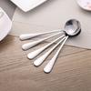 Прочные кофейные ложки из нержавеющей стали с длинной ручкой, ложки для размешивания эспрессо, изысканные аксессуары для домашнего кафе, десертная ложка