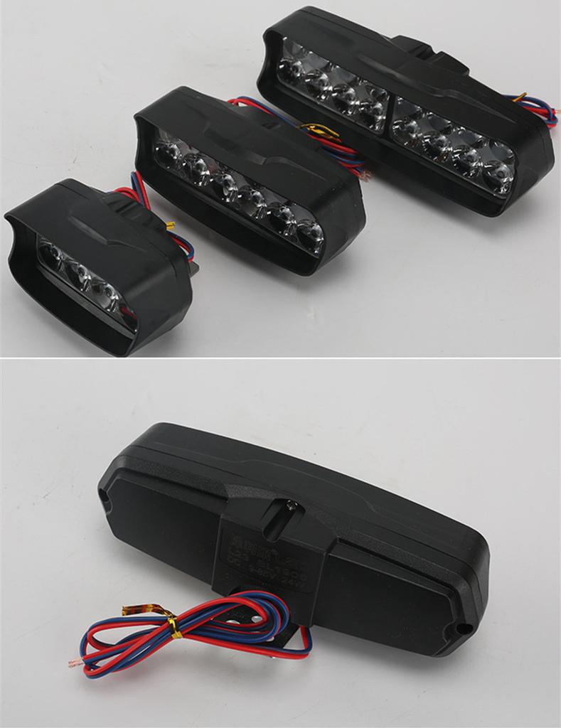 1Pair 24W Off Road Car 6000K Led Work Light Bar Headlight Waterproof With Switch