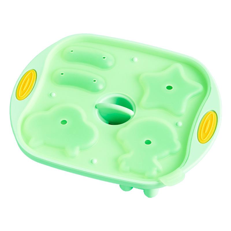 Силиконовая форма для детского питания и торта - Фигурки медведя и сосиски