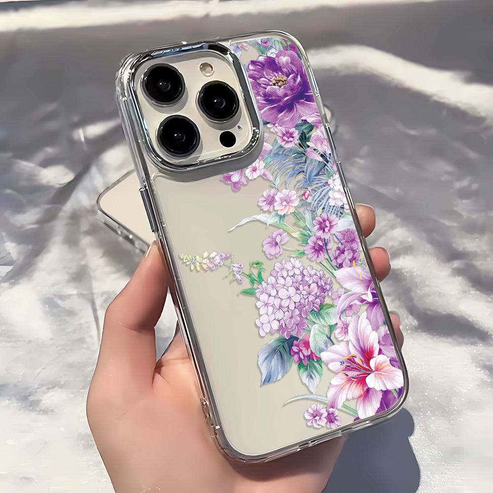 Full Screen Of Red Roses Phone Case For IPhone 16 15 14 13 Mini 12 11 Pro Max XR XS X 7 8 Plus Soft Shockproof Back Cover Case