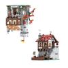 Точечный MOC-236961 221881 186293 177828 177729 Замок Конюшня Здание Маленькие Детали Сборка Строительные Блоки Головоломка Модель Игрушка Подарок