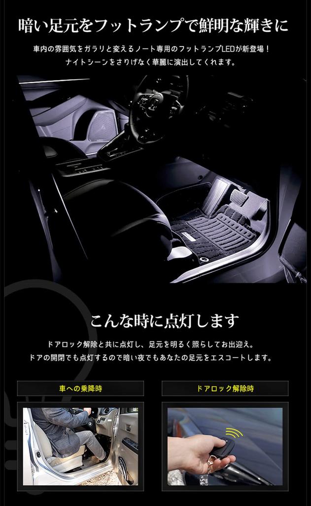 Welcome Lamp Footlight Set for Honda Vezel RV Custom designed and easy to Footlights and interior lighting for Honda Custom parts and YOURS. +