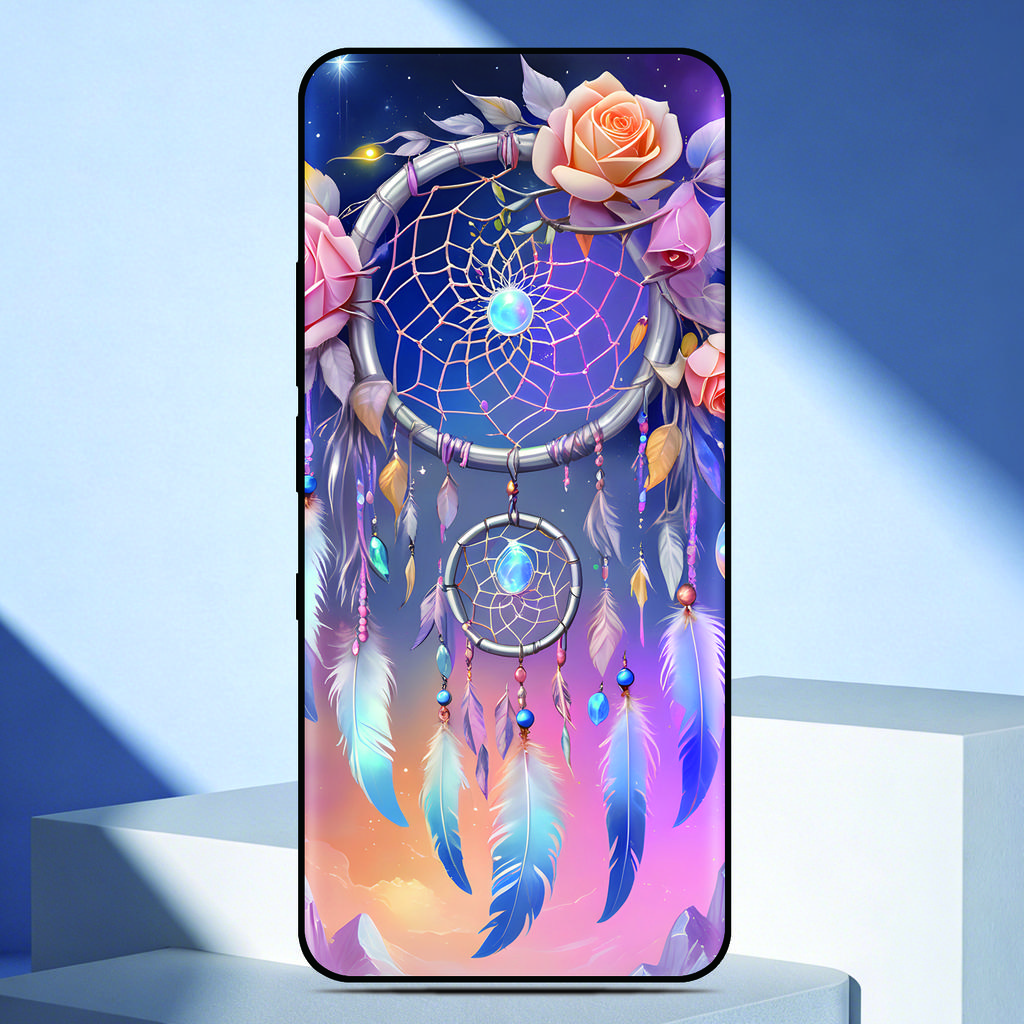 Rose Dream Catcher Phone Case For Motorola Moto G86 Power 5G Painted Back Cover For Moto G75 TPU Soft Fundas Customized Photo