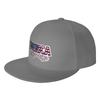 Fashion MERICA Flat Brim Sun Hat Denim Sun Hat Hats For Women