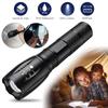 Powerful LED Flashlight Working Night Portable 5th Gear Zoom IPX65 Waterproof Torch for Outdoor Camping Tactical Flash Light