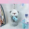 Creative Plush Otter Keychain Charming Stuffed Animal Pendant Ideal For Children Gifts