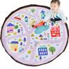 By Kindergarten TheMUSE Play Toy Storage Toy Road Diameter Pool Easy To Clean Up [Supervised Teachers] Mat, Box, Bag, Storage, Pattern, 140cm, Mat,
