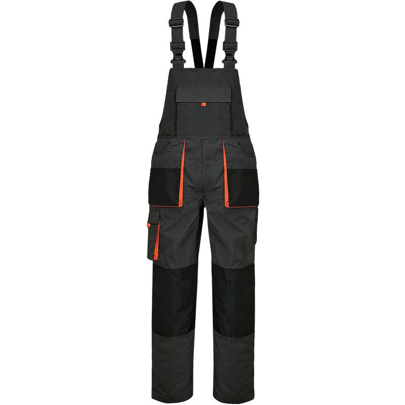Unisex Pure Cotton Work Pants - Four Seasons Durable, Dirt & Wear-Resistant Plus Size Overalls for Machine Repair.