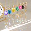 14 Styles Suncatcher Crystal Sun and Moon Crystals Prism Rainbow Sun Catcher Garden Decoration Hanging Window Patio Ornament
