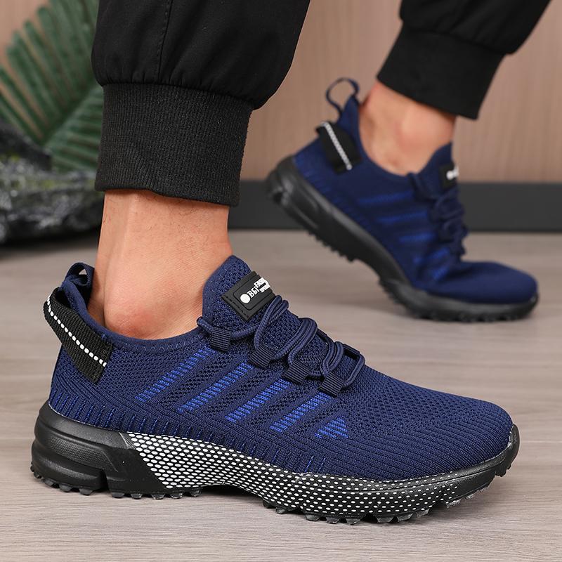 New Mesh Men'S Running Shoes Outdoor Casual Walking Fashion Sports Shoes Breathable Comfortable Training Tennis Shoes For Men