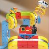 1pc Rechargeable Magnetic Train for Kids for Magnetic Rail Electric Motorized Engine Educational Building Toys Accessories