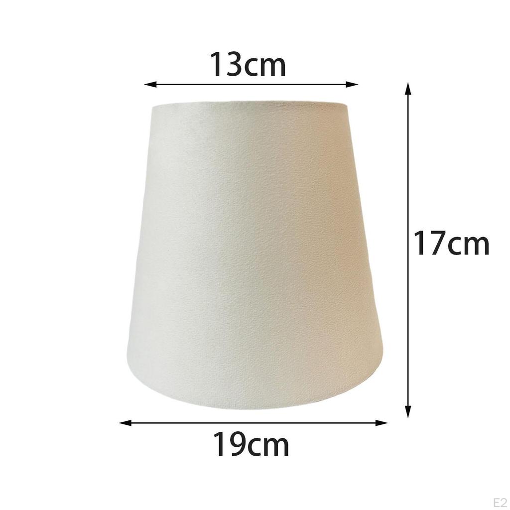 Fabric Lampshade Lantern Shade Bedside Lamp Cover Small for Dorm