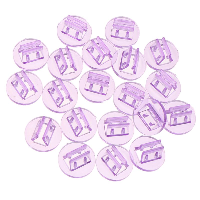 20 шт./лот прозрачная пластиковая подставка для карточек для настольных игр держатель для карт игровые аксессуары