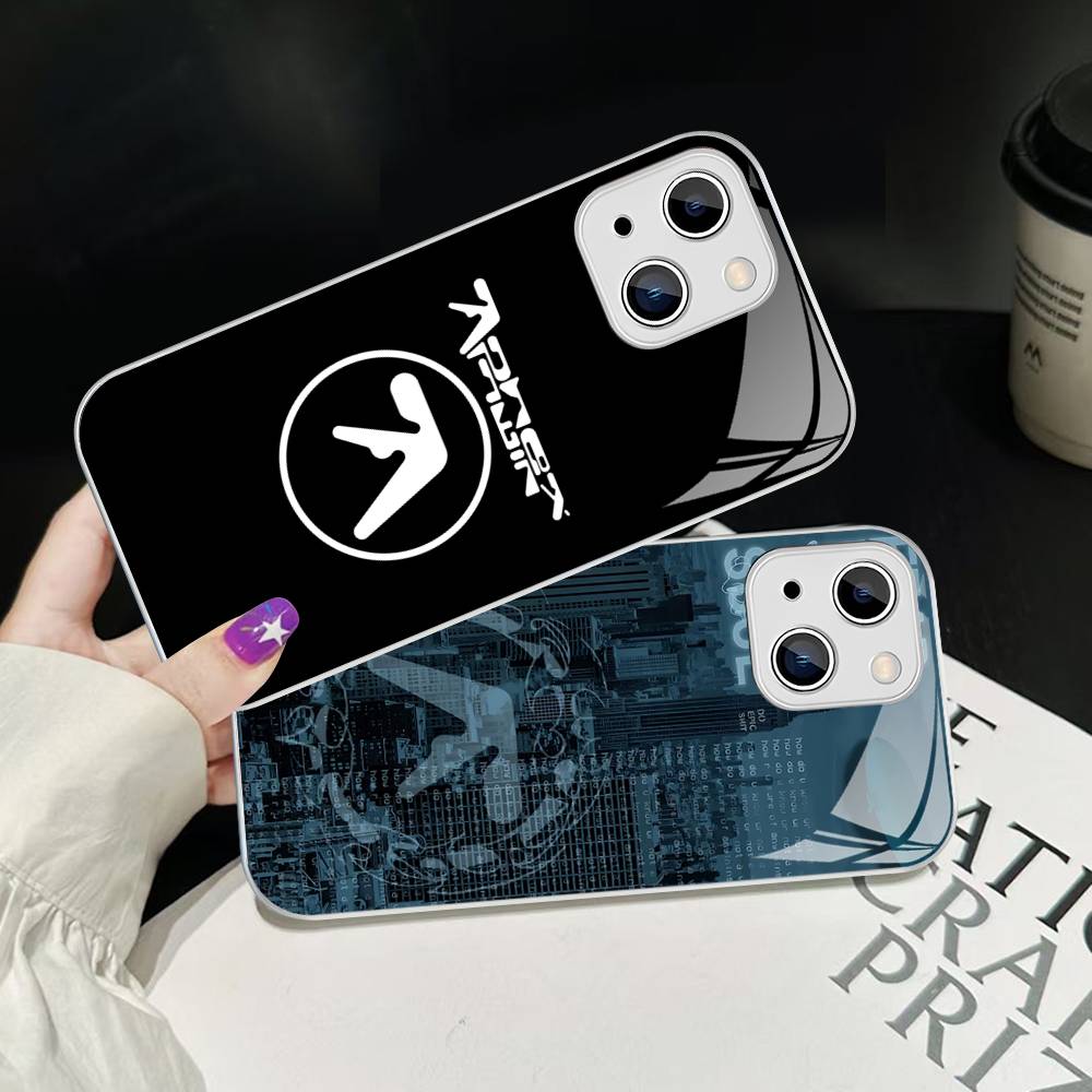 Музыкальная группа A-Aphex T-Twin Закаленное стекло Для Iphone 14 13 12 11 Pro Mini XS MAX 14Plus X XS XR Чехлы