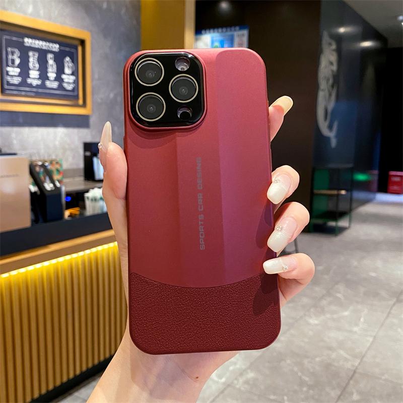 Ультратонкий жесткий матовый чехол из поликарбоната для iPhone 16 15 14 Plus 12 11 13 Pro Max с защитой объектива и противоударным покрытием