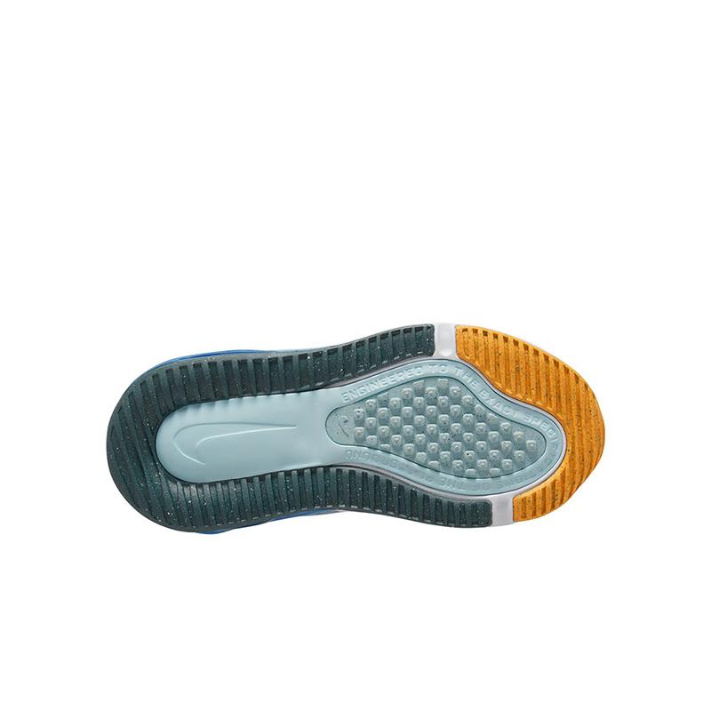 Nike Air Max 270 Abrasion Resistant Low top Kids' Running Shoes Blue Children Aged 3 7 Years Old DV1969-402