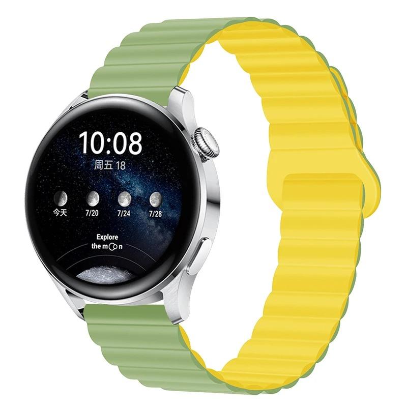 Silicone Strap For Samsung Galaxy watch 6 4 Classic 5 pro 3 Magnetic Loop bracelet HUAWEI GT 2 2e Pro 3 4 20mm 22mm Watch band