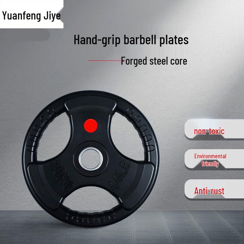 Rubberized Barbell Plate