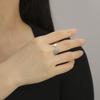 Hummingbird Sunflower Open Rings for Women Stainless Steel Gold Adjustable Rings Bird Flower Jewelry Gifts Trend