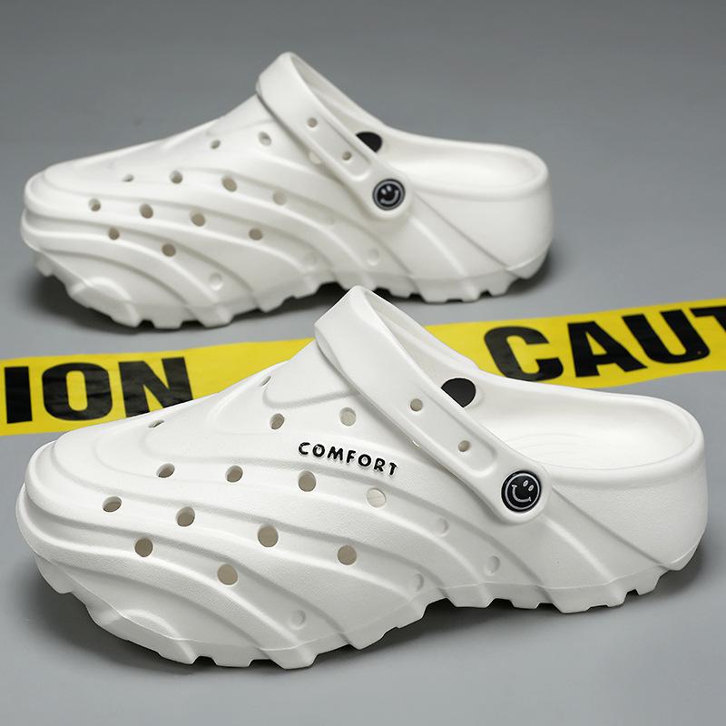 Пещерная обувь лето новая EVA мужская обувь пляжные дышащие сандалии платформа износостойкие тапочки уличная обувь для ходьбы по воде мужская