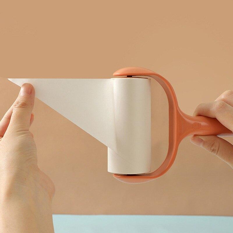 Бытовой Инновационный Ручной Ролик для Одежды и Текстиля с Отрывными Листами Липкая Щетка