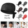 Pirate Chef Hat Adjustable Waiter Uniform Cap Bakery BBQ Grill Hat Restaurant Cook Work Hat (HQ)