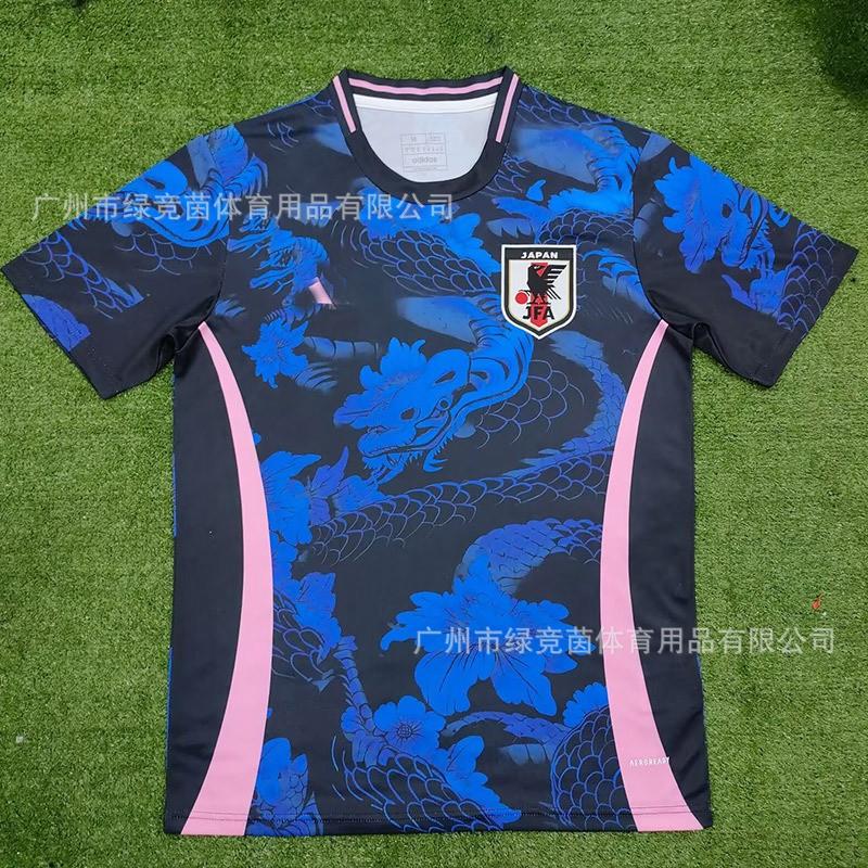 Japan National Team Edition Soccer Jersey Bamboo Fiber All Unisex Adult Sports T-Shirt