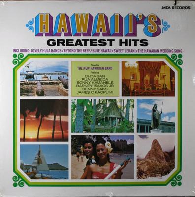 Виниловая пластинка NEW HAWAIIAN BAND Hawaiis Greatest Hits MCA156 MCA Джаз США Б/у