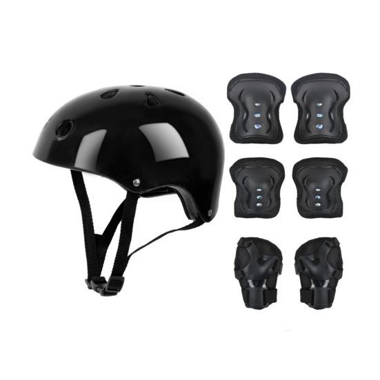 7 шт./компл. детский защитный комплект для катания на роликах, скейтборде, велосипеде, самокате, регулируемый