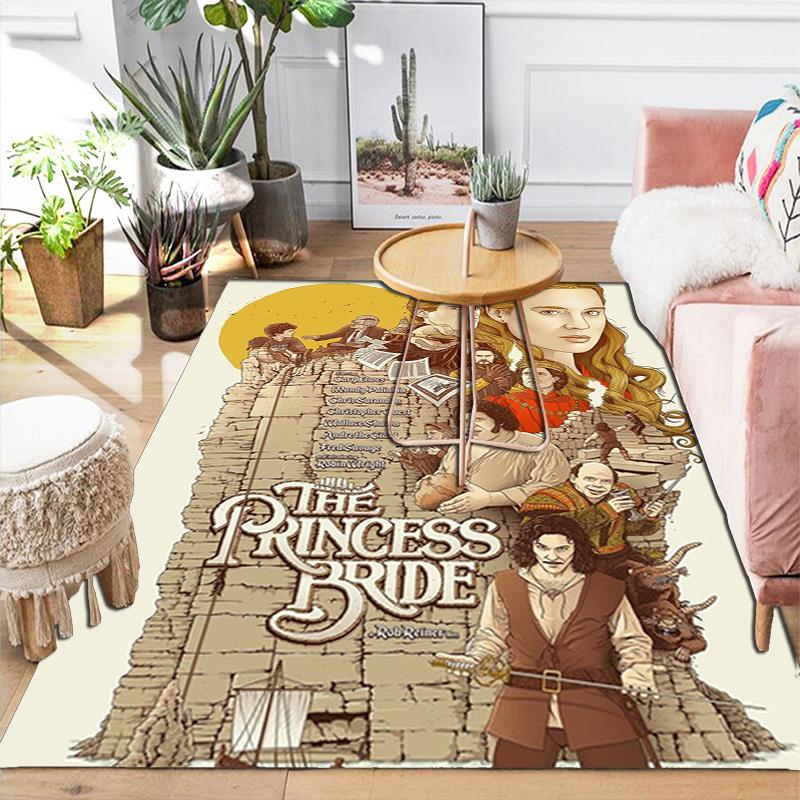 The Princess Bride Rug Floor Mat for Living Room or Bedroom Soft and Comfortable Carpet a Gift for Birthday and Holiday.DFF0925289
