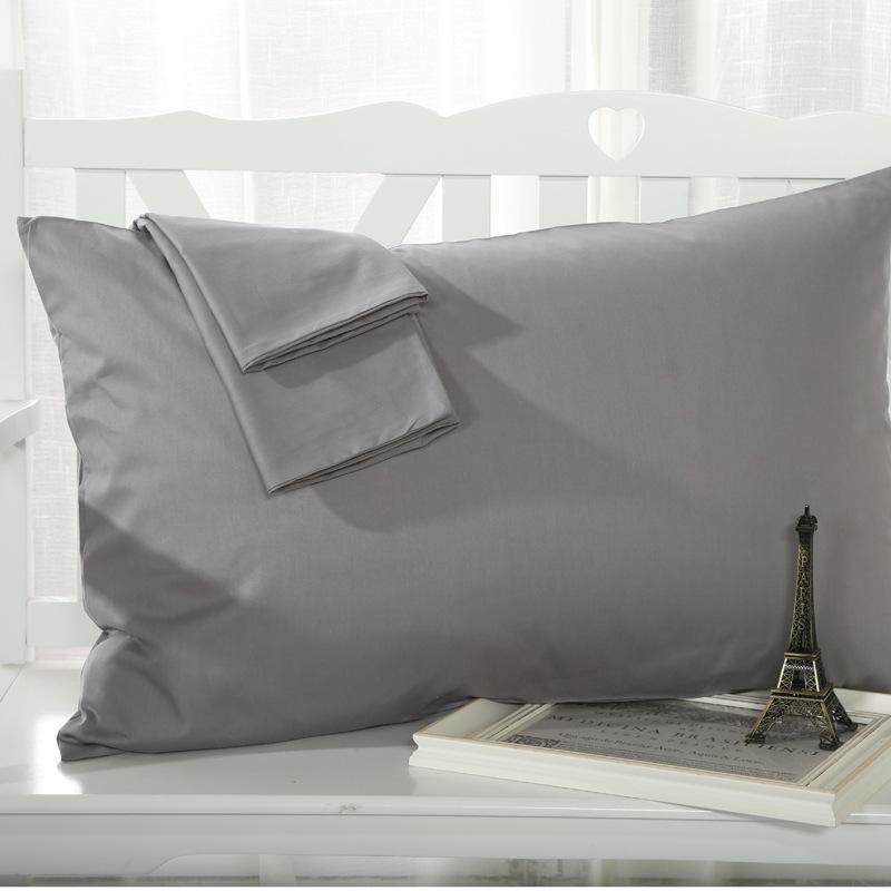 2x New Pillow Case Pillows Covers Pillowcases Comfortable 100% Egyptian Cotton Soft Queen Size