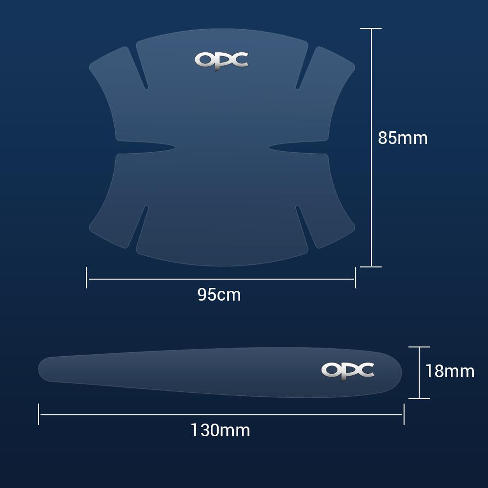 BBGH1 4/8pc Transparent Car Door Handle Cup Protector Film Anti Scratch Stickers For Opel OPC Astra J H G K Insignia Corsa D B E Mokka