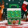 10Pcs Christmas Wonderland Cottage Gift Box Set Large 3D Pop-Up House Shaped Paper Candy Boxes Festive Holiday Party Favor Decor