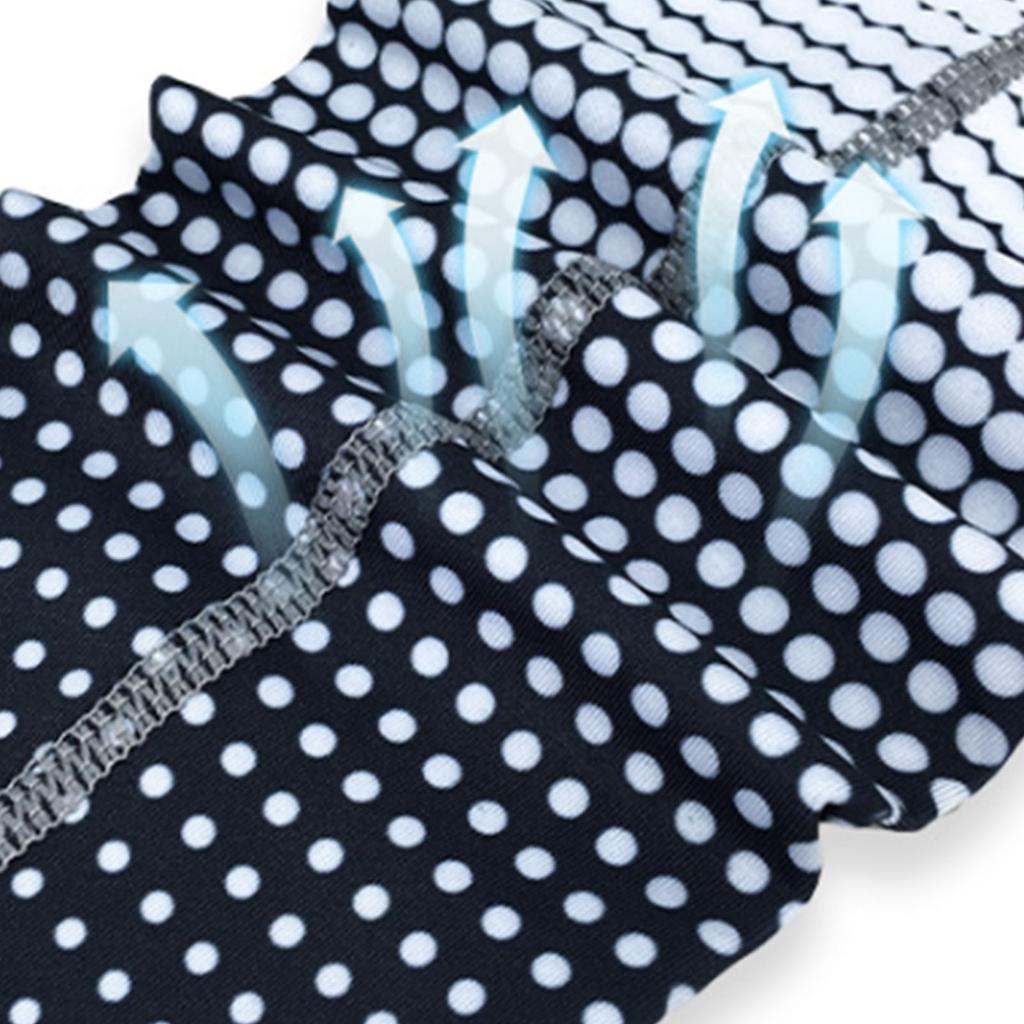 One Pair Sports Sleeve Lightweight Breathable Unisex Ice Silk Compression Arm Sleeve for Cycling Sun Protection White L