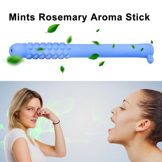 1/3Pcs Chewable Essential Oil Breath Stick Stress Anxiety Relief Concentration Improving Portable Reusable Kids Adults Silicone Chew Stick