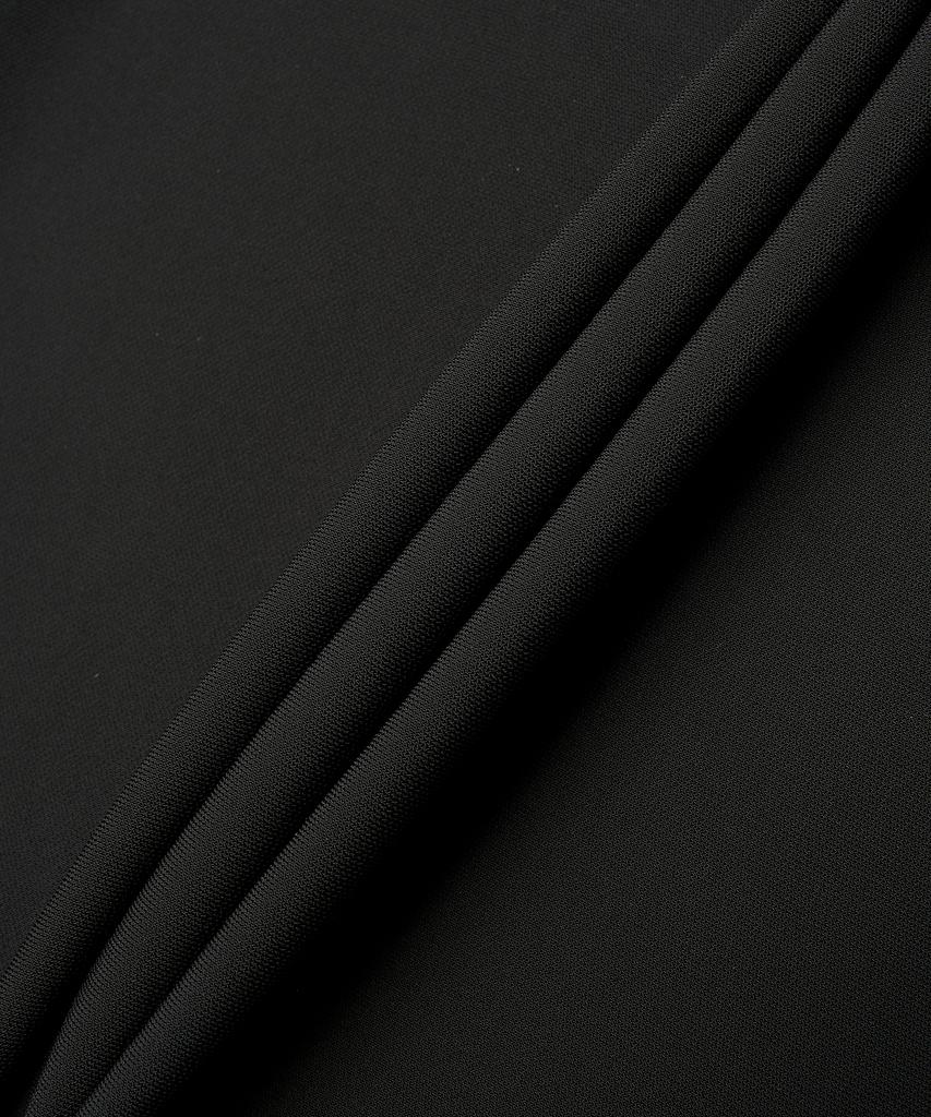 Opeuhwaiteu Detachable Strap Cutout Drape Dress - Black / Owdb467S23Fab0011000
