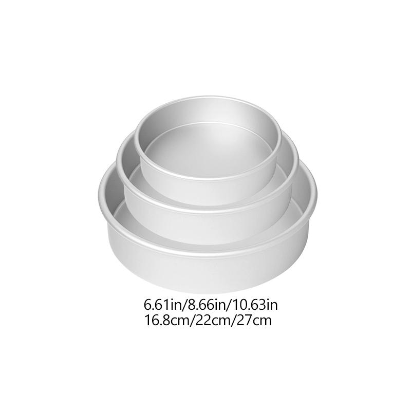 4 6 8 10 12 дюймов съемное дно круглый противень набор для выпечки алюминиевый круглый противень для чизкейка инструменты для выпечки
