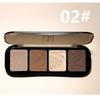 4 Colors Contour Palette, Highlighter, Shimmer, Matte Bronzer, Nose Shadow, Face Shading Powder Makeup Palette