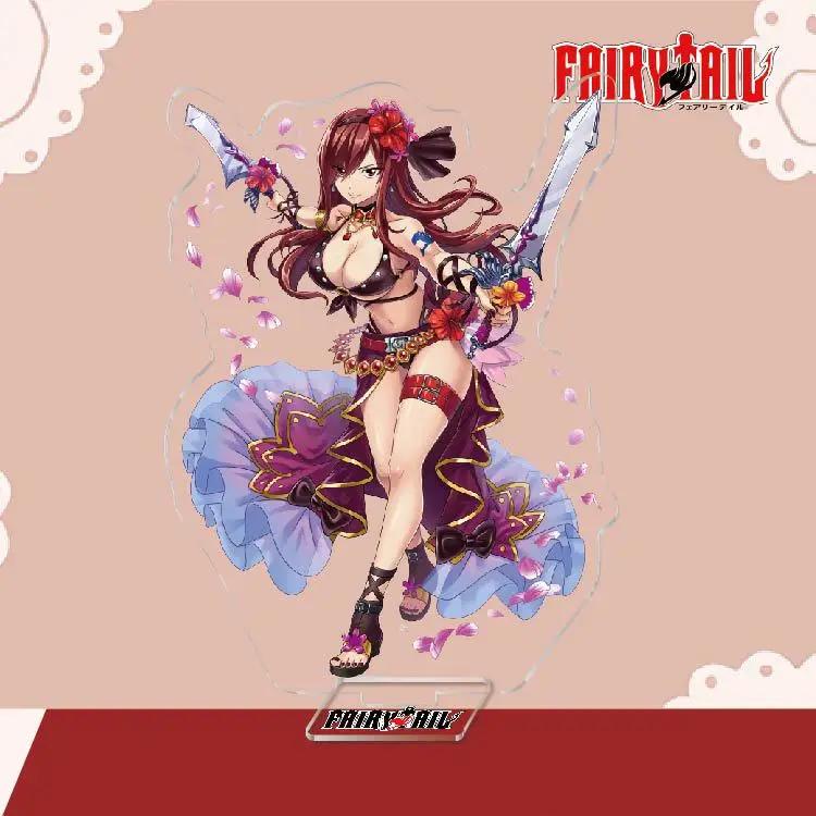 Аниме Fairy Tail Акриловые Декоративные Изделия Поделки Игрушка Коллекционные Фигурки Настольные Украшения Для Дома