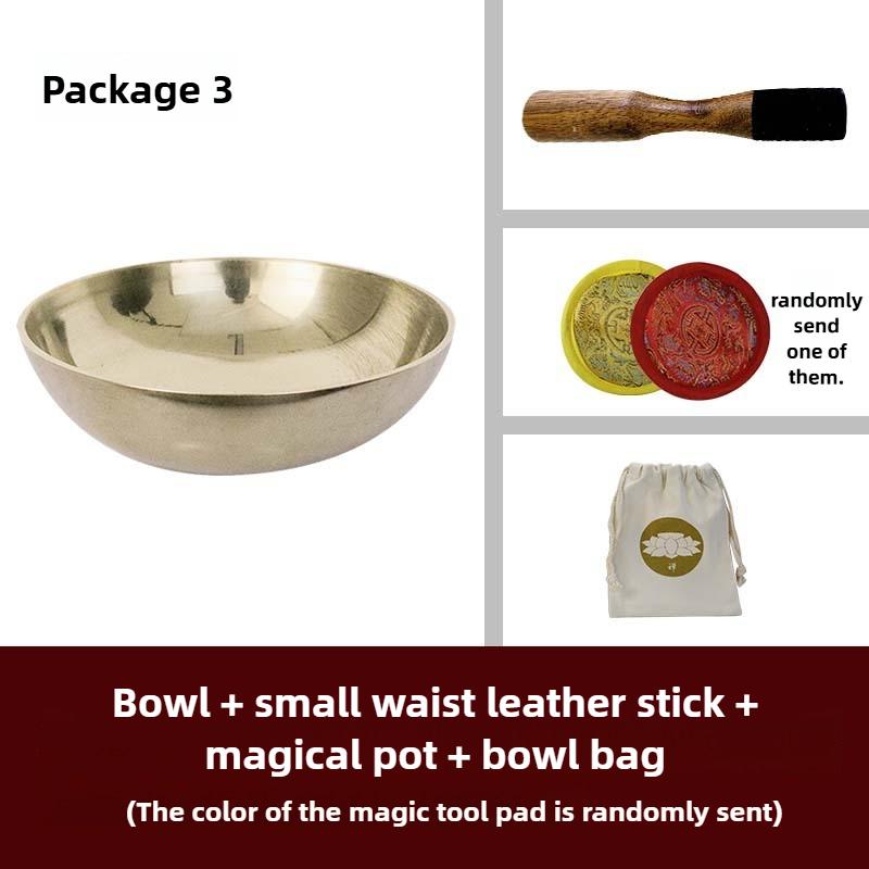 Nepal Copper Singing Bowl Handmade Healing 10cm Yoga Meditation Tibetan Miniature Singing Bowls Sound Therapy Massage Percussion Instruments