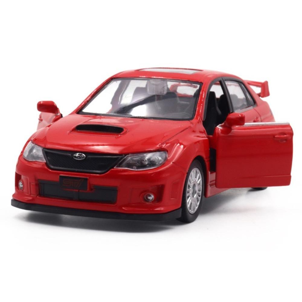 1/36 Subaru WRX STI Стайлинг автомобиля Лицензированная литая модель автомобиля Игрушка Сплав Металл Высокая симуляция для Коллекции Подарки F44