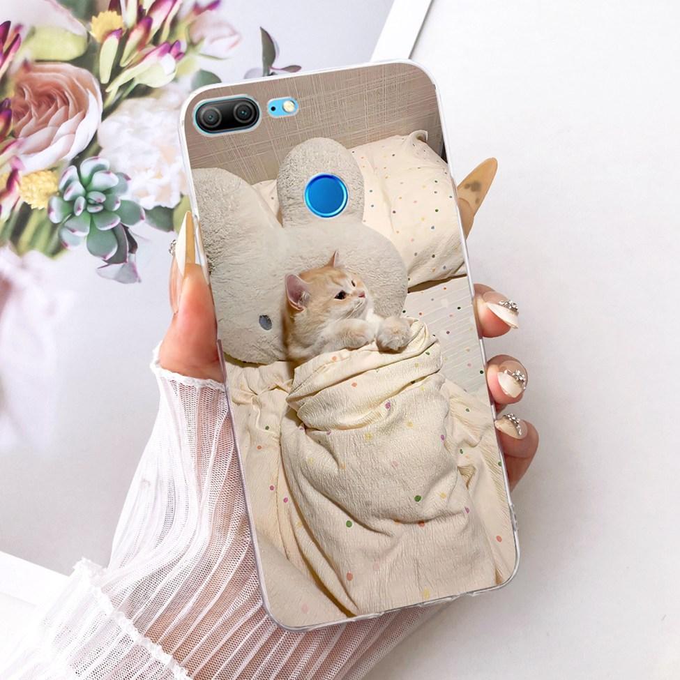 Transparent For Honor 9Lite LLD-L11 LLD-L21 Casing For Honor 9 Lite Case Cover Luxury Fashion Butterfly Funny Cute Painted