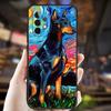 Чехол для собаки таксы добермана для Samsung Galaxy A26 A54 A14 A36 A16 A33 A56 A15 A55 A53 A35 A22 A32 A52 A34 A05 A06