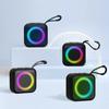 Wireless Bluetooth Speaker with RGB Lights - Portable Heavy Bass Small Speaker