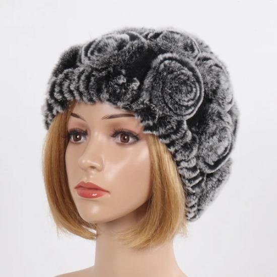 Новые женские зимние наборы шапка и шарф из натурального теплого меха кролика рекс, вязаные шапки и шарфы из натурального меха, муфта